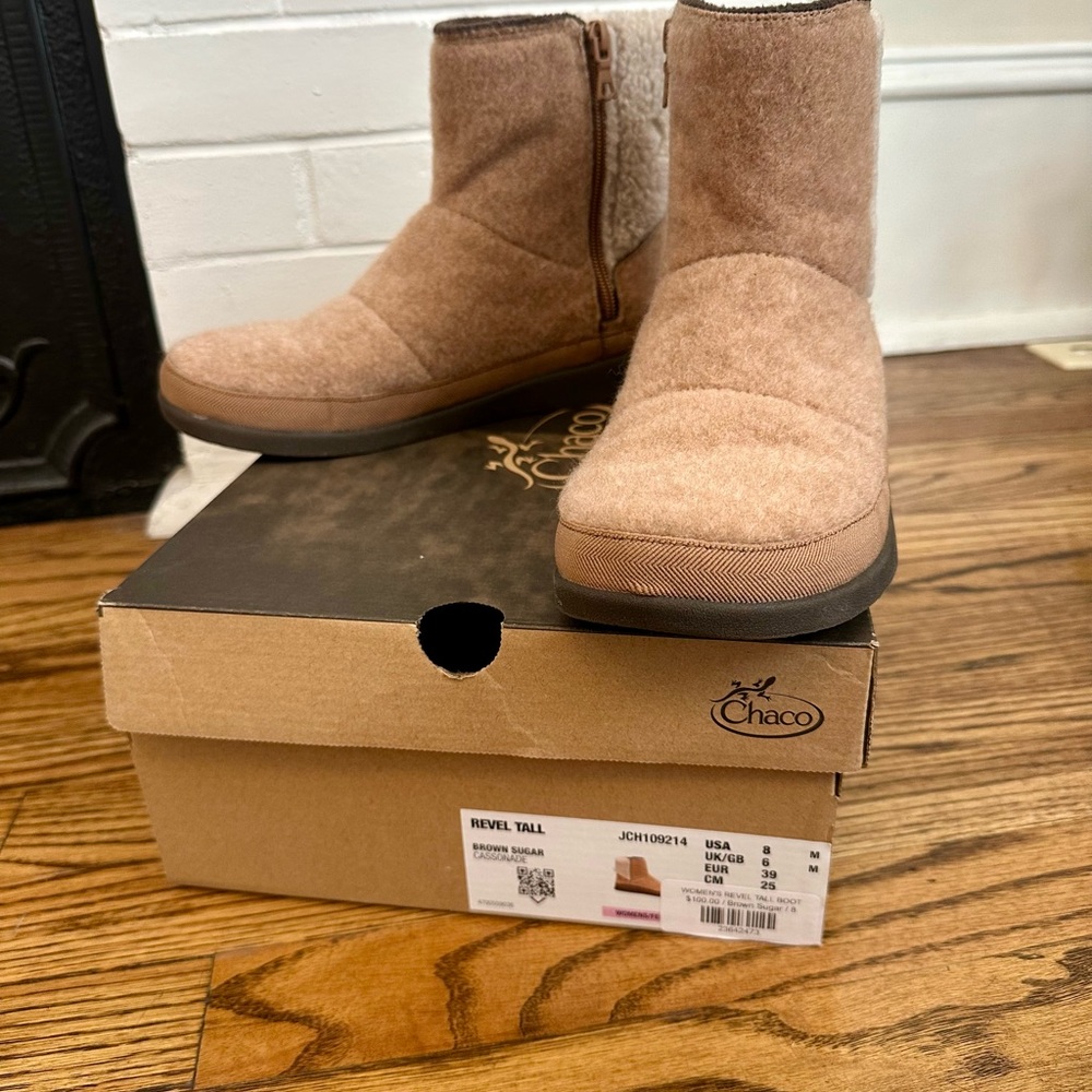 Chaco Women's Revell Tall Brown Boots